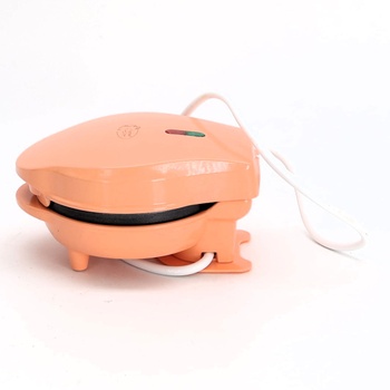 Bestron mini vaflovač na klasické vafle 10cm, malý vaflovač vrátane nepriľnavej vrstvy, ideálny