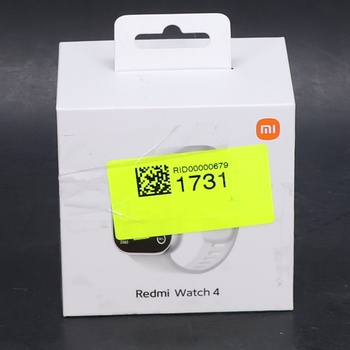 Chytré hodinky Xaomi Redmi Watch 4 strieborné