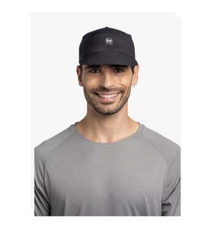 Kšiltovka Buff černá s logem