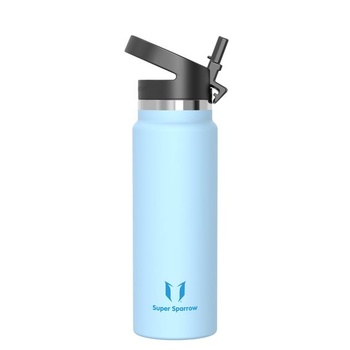 Termoska Sparrow z nerezovej ocele 1l so slamkou, 1000 ml, ochrana proti mrazu