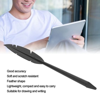 Kapacitný stylus s presnou špičkou a pierkovou hlavicou pre digitálny telefón/tablet, vhodný pre