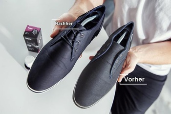 Vreciek Suede Dye, farbivo na topánky určené pre nubukovú a semišovú kožu, na opravu vyblednutej obuvi,