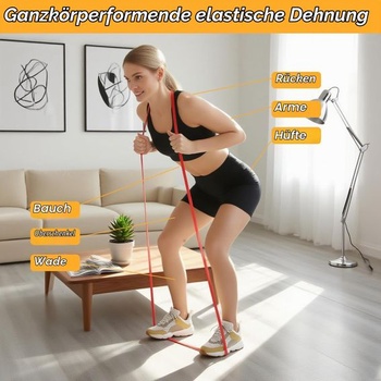 2 ks odporových gúm, 5-35lb 100% latexová odporová guma, balenie po jednom gymnastickej gume,