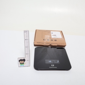 Digitálna kúpeľňová váha Healthkeep - Vysoko presné senzory, Nosnosť až 180 kg, Digitálna váha s