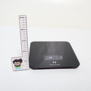 Digitální koupelnová váha Healthkeep - Vysoce přesné senzory, Nosnost až 180 kg, Digitální váha s