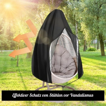 OMJMYY Poťah na závesné stoličky 210D Ochranný poťah na závesné stoličky 190x115cm Poťah na plávajúce