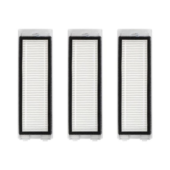 (3 kusy) Náhradný HEPA filter Q Revo kompatibilný s robotickým vysávačom Roborock Q Revo, sada