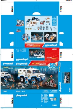 Herný set Playmobil Action Heroes 71597