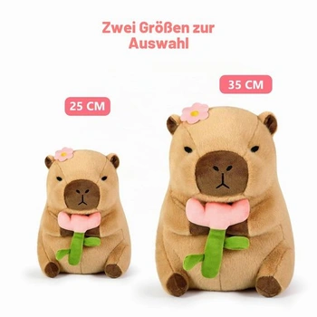 Shownicer Plyšové zvířátko kapybara Kawaii Kapybara Plyšový polštář Hračka Plyšový kapybara