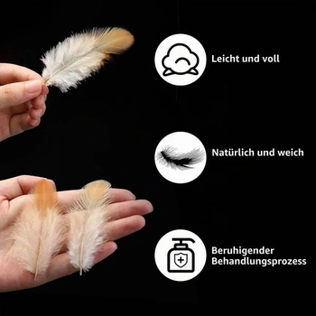 Přírodní peří Soarer pro tvoření, 300 kusů, 7,6–12,7 cm