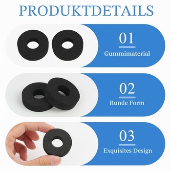 Penové tesnenie pre LED krúžky fontán, flexibilné tesnenie 39 mm, tesniaci krúžok EVA pre otvory od