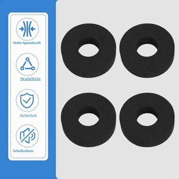 Penové tesnenie pre LED krúžky fontán, flexibilné tesnenie 39 mm, tesniaci krúžok EVA pre otvory od