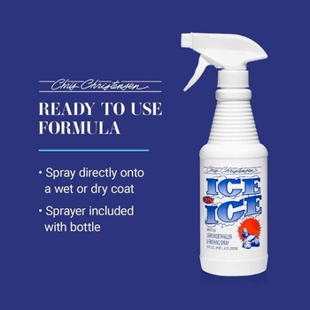Chris Christensen Ice On Ice Ready to Use 473 ml - Na rozčesanie a lesk vlasov | Jednoduchá aplikácia |