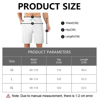 Pánské letní volnočasové kraťasy AUYAO (M~XL) bílé L