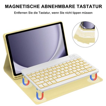 Puzdro s klávesnicou pre Samsung Galaxy Tab A9+ 11