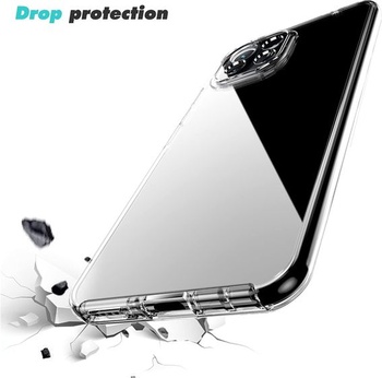 Puzdro na telefón pre Xiaomi 14 Pro, priehľadné silikónové puzdro so vstavanou ochranou displeja,