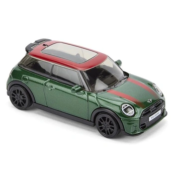 Model vozu CMJ Mini John Cooper Works v měřítku 1:43 – zelená | Vysoce detailní sběratelská edice |