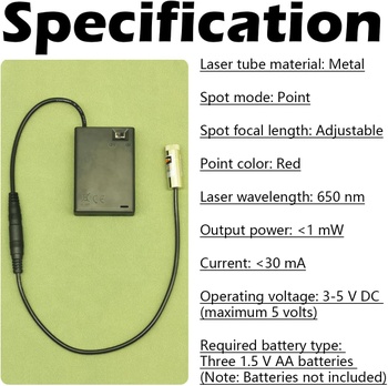 Súprava laserového modulu CTRICALVER M588
