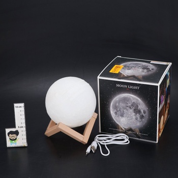3D Mesačná lampa 15 cm EXTSUD