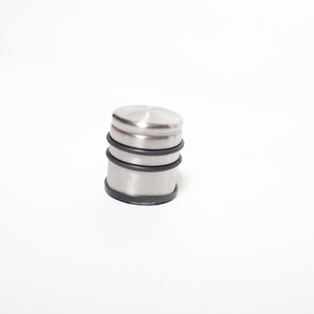 Nerezová zarážka Relaxdays, súprava 4 kusov, V x H: 7,5 x 7 cm, vysoká a ťažká, protišmyková, brzda
