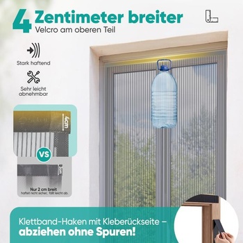 Magnetická sieť proti hmyzu Sekey na balkónové dvere | Ochrana proti hmyzu pre dvere/balkónové dvere