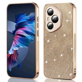 Puzdro na telefón pre Honor 400 Pro 5G, kožené puzdro s módnou a lesklou povrchovou úpravou,