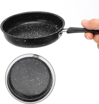 RANJIMA Mini pánev, Ø 12 cm malá nepřilnavá indukční pánev s tepelně odolnou rukojetí, nepřilnavý