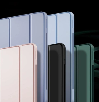 Pouzdro GIOPUEY kompatibilní s Xiaomi Pad 6, flipové pouzdro, měkký silikonový zadní kryt [funkce