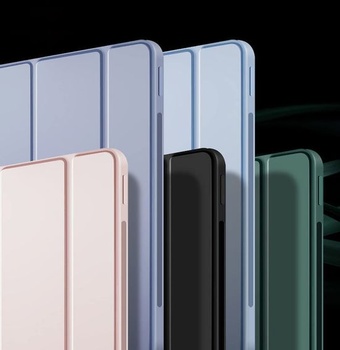 Puzdro GIOPUEY kompatibilné s Xiaomi Pad 6, flipové puzdro, mäkký silikónový zadný kryt [funkcia