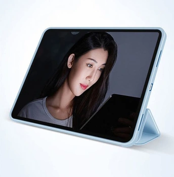 Pouzdro GIOPUEY kompatibilní s Xiaomi Pad 6, flipové pouzdro, měkký silikonový zadní kryt [funkce