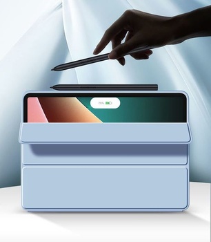 Puzdro GIOPUEY kompatibilné s Xiaomi Pad 6, flipové puzdro, mäkký silikónový zadný kryt [funkcia