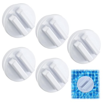QWORK® 5dielna sada zátok do bazéna s priemerom 1,5 palca,…