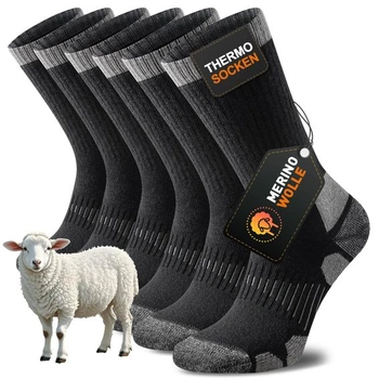 Turistické ponožky Niorasen Merino pre mužov a ženy, termálne outdoorové ponožky, trekingové