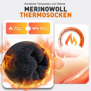 Turistické ponožky Niorasen Merino pre mužov a ženy, termálne outdoorové ponožky, trekingové