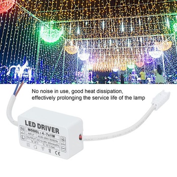 LED driver 4-7x1W, konštantný prúd 300mA, vstup AC85-265V, výstup DC12-26V, malé rozmery, dobrý