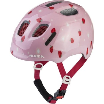 ALPINA Ximo 2 - Ľahká, bezpečná a nerozbitná cyklistická prilba s voliteľným LED svetlom, pre deti,