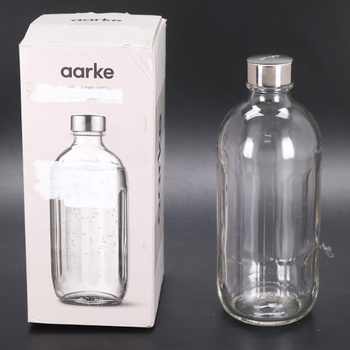 Sklenená fľaša Aarke [kompatibilná iba s Carbonator PRO] pre sýtenú vodu Carbonator Pro, vhodná
