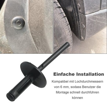 50 kusov 51717002953 Nárazník, blatník, podbeh kolesa, slepé nity, box na kolesá, náhrada pre BMW X3 X5