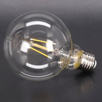LED žiarovka EGLO E27, klasická okrúhla žiarovka, retro žiarovka, 4 watty (ekvivalent 40 wattov), 470