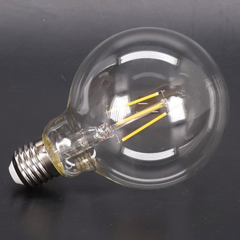 LED žiarovka EGLO E27, klasická okrúhla žiarovka, retro žiarovka, 4 watty (ekvivalent 40 wattov), 470