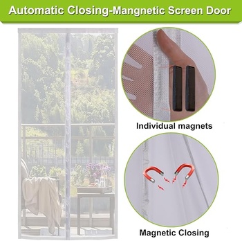 Magnetická sieť Risareyi proti hmyzu 100x205cm