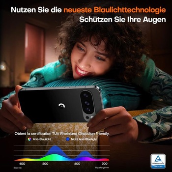 Ochranné tvrdené sklo TOCOL pre Google Pixel 11 Pro, jednoduchá inštalácia, priehľadné pre Pixel 11 Pro