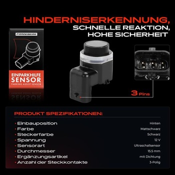 Parkovací senzor Frankberg přední zadní 4H0919275A