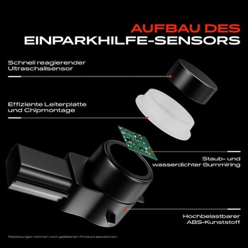 Parkovací senzor Frankberg přední zadní 4H0919275A