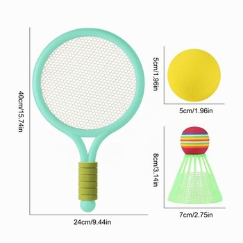 Badmintonová sada pro děti, tenisová raketa, dětská hračka, badmintonová raketa, dárková sada pro