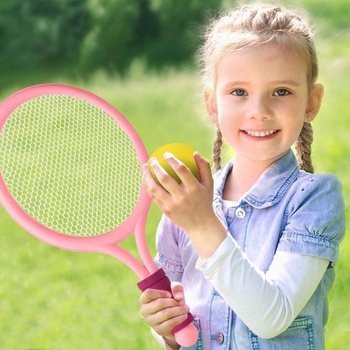 Badmintonová sada pro děti, tenisová raketa, dětská hračka, badmintonová raketa, dárková sada pro