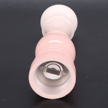 Mlynček na soľ Le Creuset, ABS plast, 6,2 x 6,2 x 20,8 cm, keramický mlecí mechanizmus, ružová