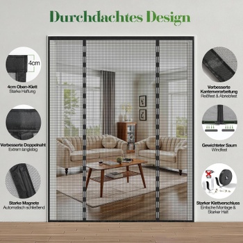 Sieť proti hmyzu HALIDOOR 175 x 210 cm