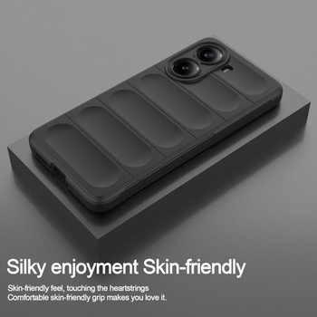 Silikónový kryt z tekutého silikónu pre Xiaomi Poco X7 Pro 5G s antibakteriálnou ochranou a odolnou