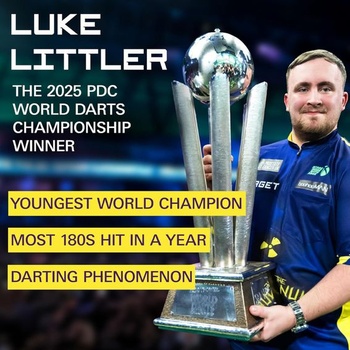 Špičky na šipky Target Swiss Point SLK Luke Littler (balení 3 ks) 35 mm - stříbrné | Hroty na šipky
